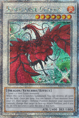 Black Rose Dragon - RA04-EN057 - (Alternate Art) - (Quarter Century Secret Rare) - 1st Edition